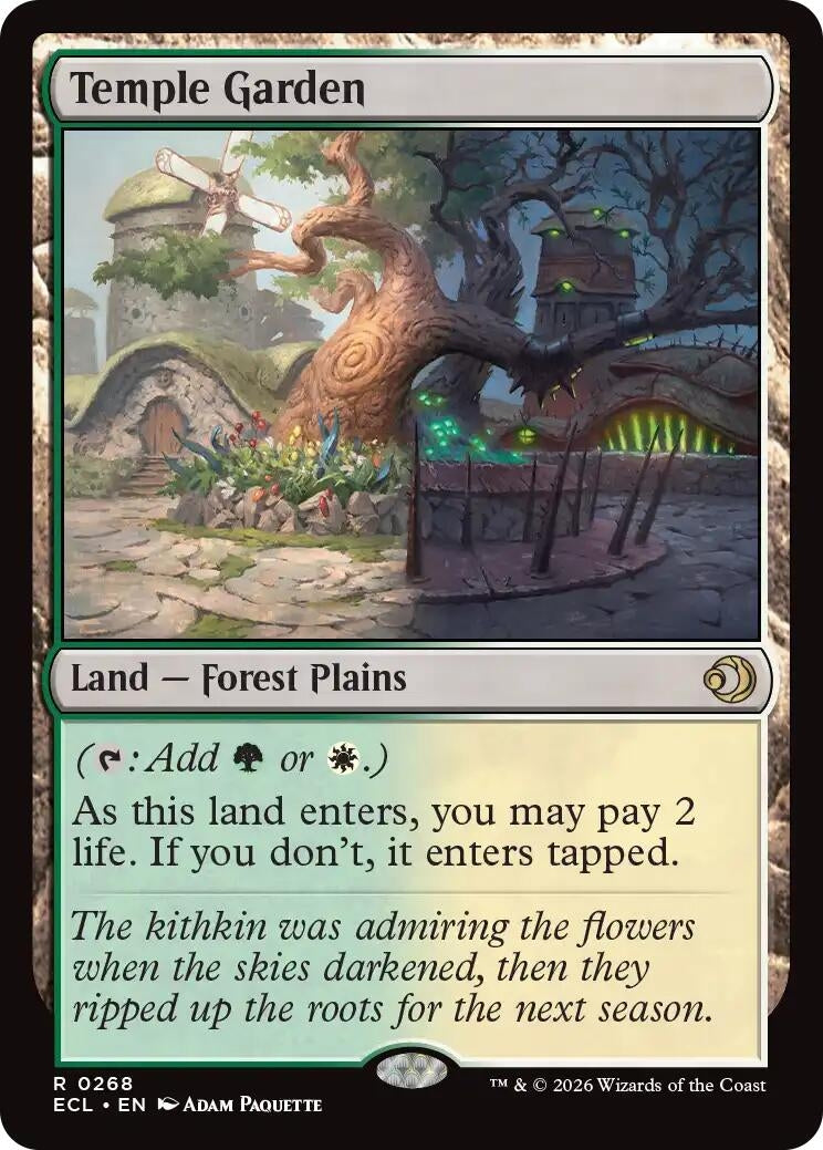 Image for Temple Garden [268] - Magic: The Gathering