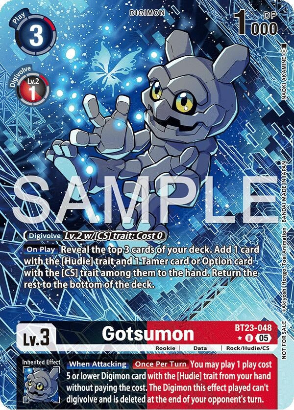 Image for Gotsumon (Hacker's Slumber Box Promotion Pack) [BT23-048 U] - Digimon Card Game