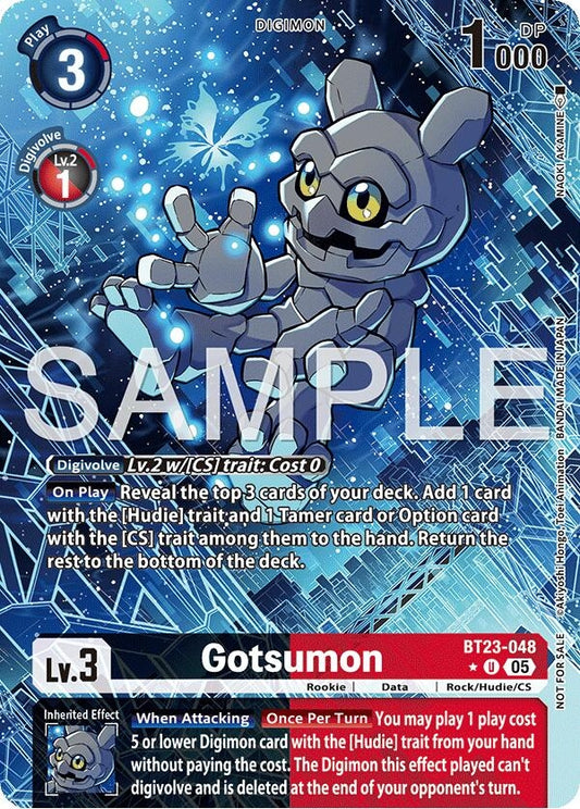 Image for Gotsumon (Hacker's Slumber Box Promotion Pack) [BT23-048 U] - Digimon Card Game