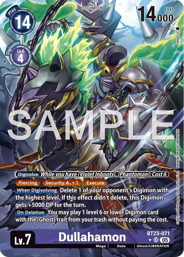 Image for Dullahamon (Alternate Art) [BT23-071 SR] - Digimon Card Game