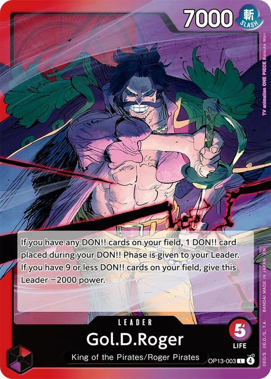 Image for Gol.D.Roger (003) [OP13-003] - One Piece Card Game