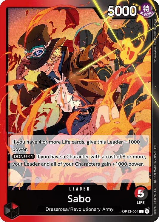 Image for Sabo (004) [OP13-004] - One Piece Card Game