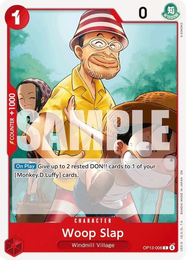 Image for Woop Slap [OP13-006] - One Piece Card Game