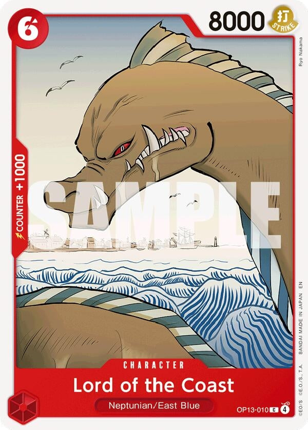 Image for Lord of the Coast [OP13-010] - One Piece Card Game