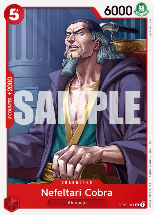 Image for Nefeltari Cobra [OP13-011] - One Piece Card Game