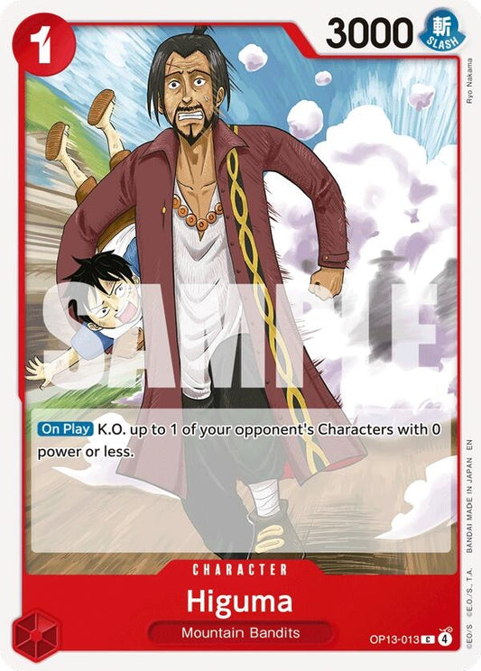 Image for Higuma [OP13-013] - One Piece Card Game