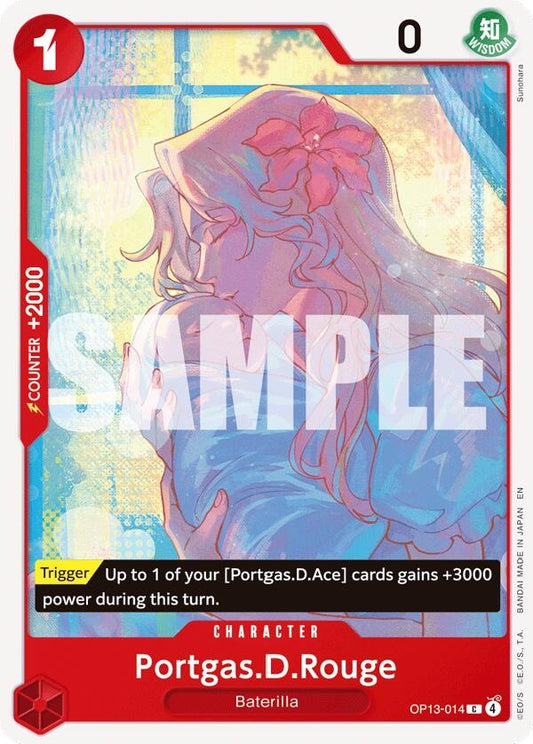 Image for Portgas.D.Rouge [OP13-014] - One Piece Card Game