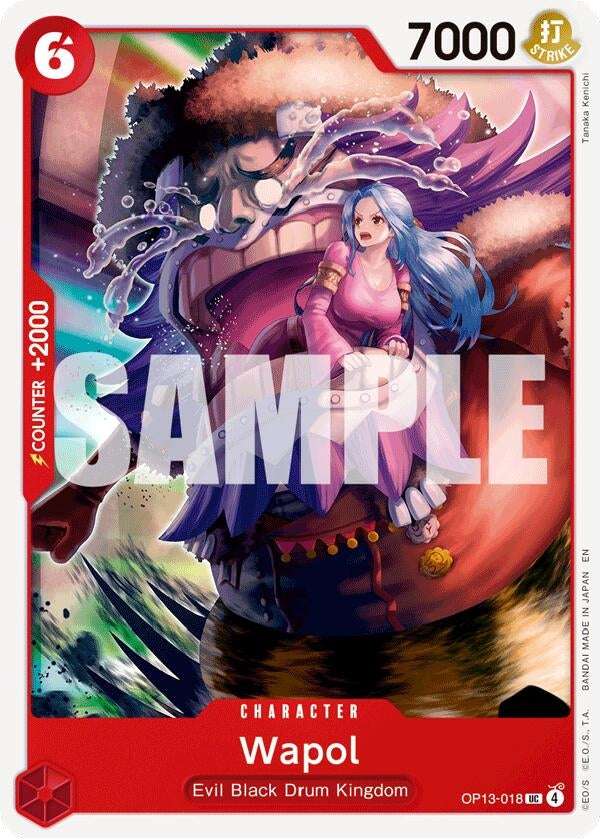 Image for Wapol [OP13-018] - One Piece Card Game