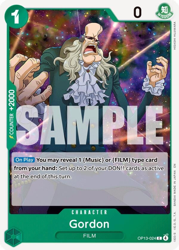 Image for Gordon [OP13-024] - One Piece Card Game