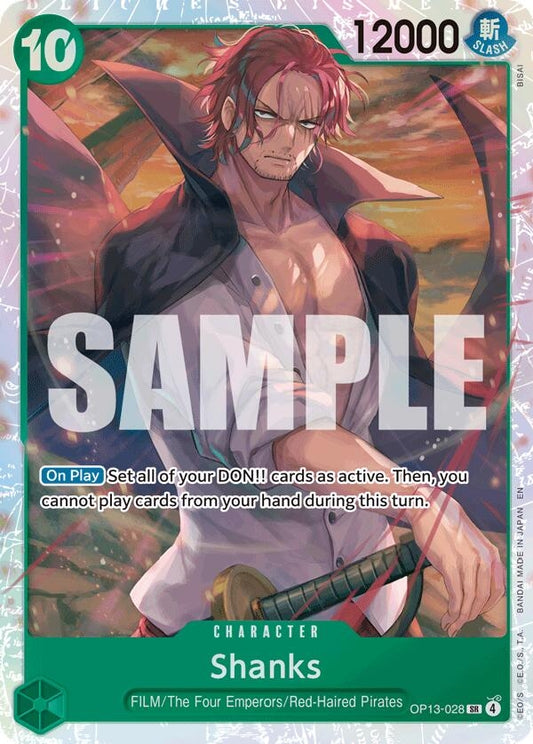 Image for Shanks (028) [OP13-028] - One Piece Card Game