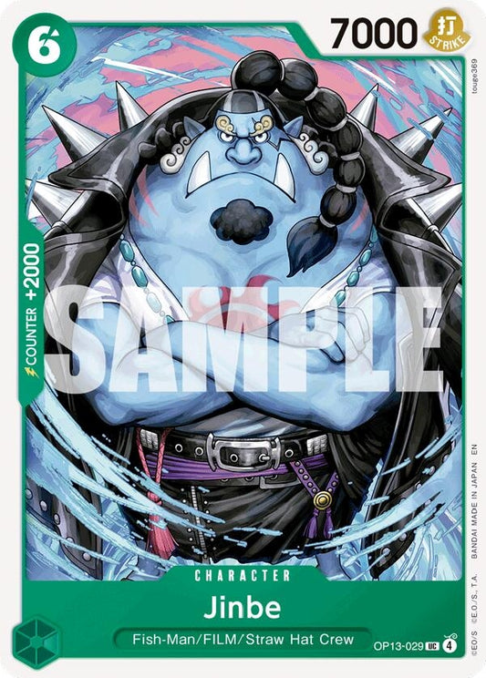 Image for Jinbe [OP13-029] - One Piece Card Game