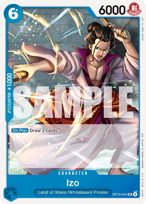 Image for Izo [OP13-041] - One Piece Card Game