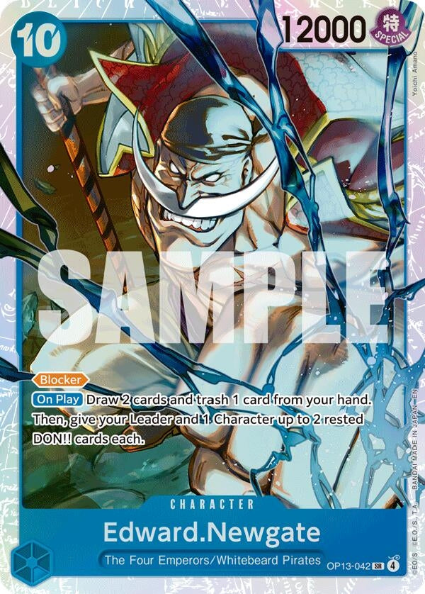 Image for Edward.Newgate [OP13-042] - One Piece Card Game