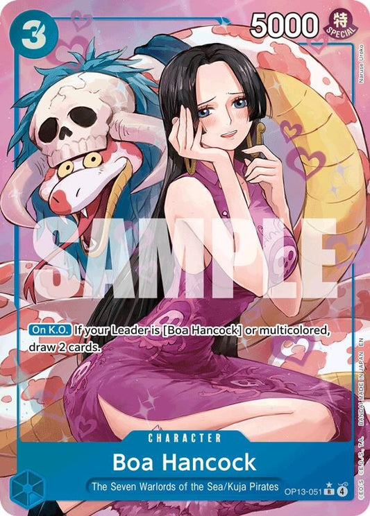 Image for Boa Hancock (Alternate Art) [OP13-051] - One Piece Card Game