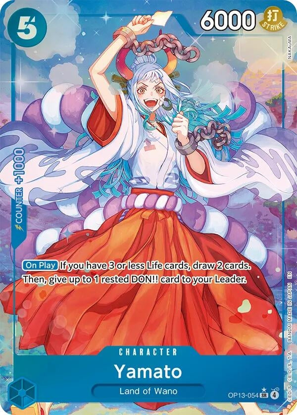 Image for Yamato (Alternate Art) [OP13-054] - One Piece Card Game