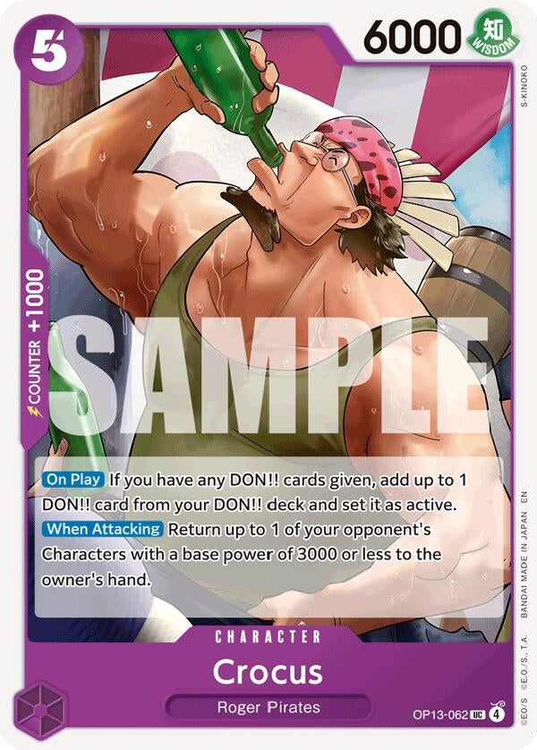 Image for Crocus [OP13-062] - One Piece Card Game