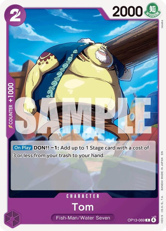 Image for Tom [OP13-069] - One Piece Card Game