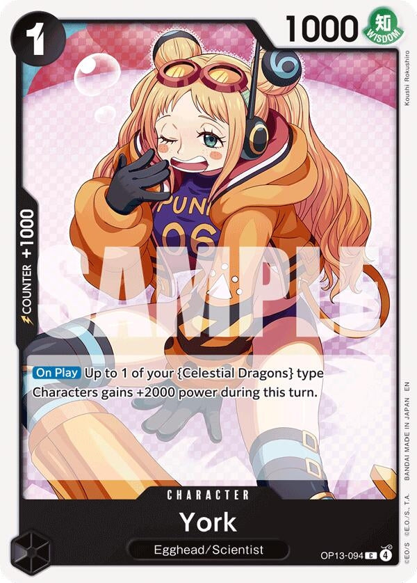 Image for York [OP13-094] - One Piece Card Game
