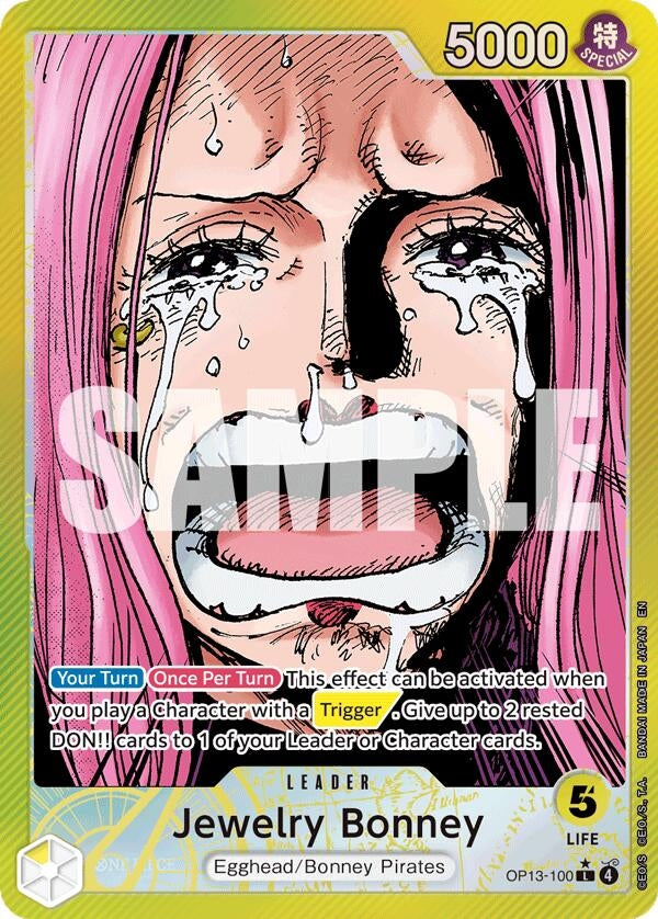 Image for Jewelry Bonney (100) (Alternate Art) [OP13-100] - One Piece Card Game