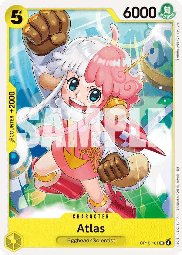 Image for Atlas [OP13-101] - One Piece Card Game