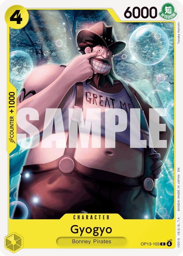 Image for Gyogyo [OP13-103] - One Piece Card Game