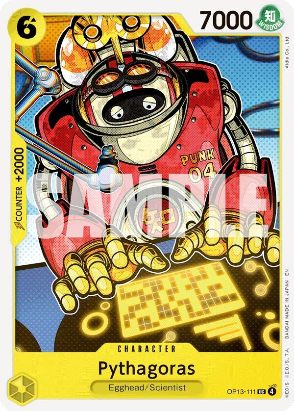 Image for Pythagoras [OP13-111] - One Piece Card Game