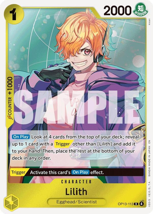 Image for Lilith [OP13-113] - One Piece Card Game