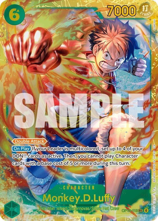 Image for Monkey.D.Luffy (118) [OP13-118] - One Piece Card Game
