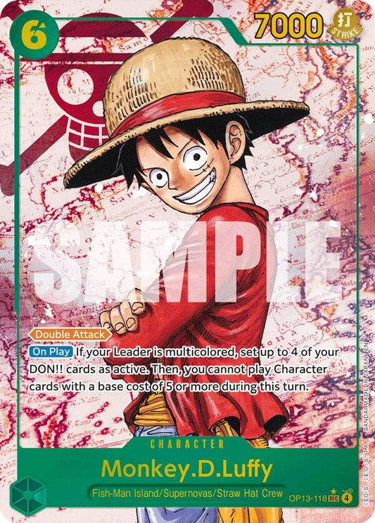 Image for Monkey.D.Luffy (118) (Parallel) [OP13-118] - One Piece Card Game