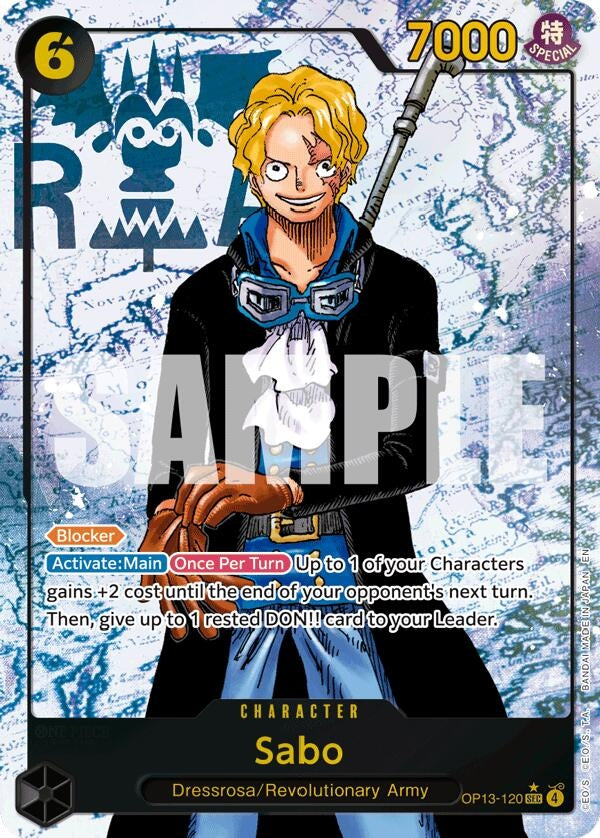 Image for Sabo (120) (Parallel) [OP13-120] - One Piece Card Game
