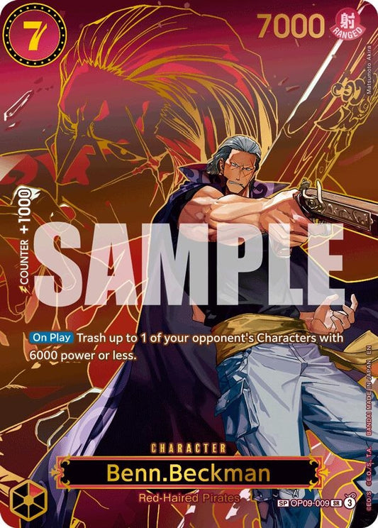 Image for Benn.Beckman (SP) [OP09-009] - One Piece Card Game