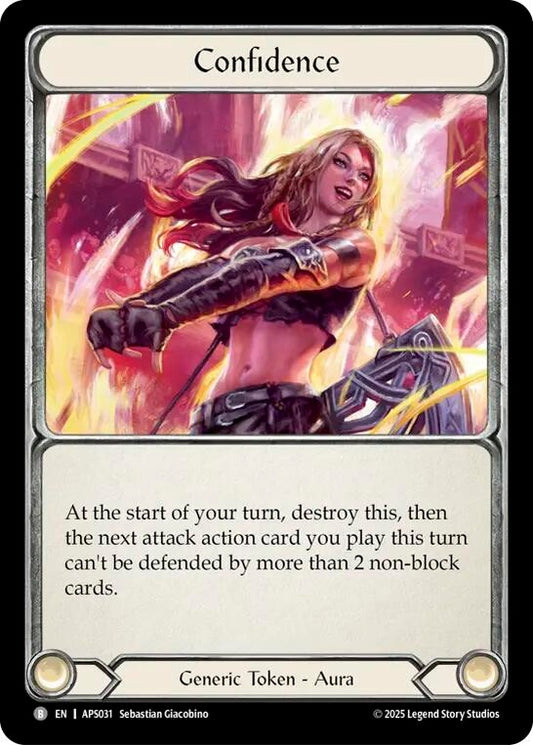 Image for Confidence [APS031] - Flesh and Blood TCG
