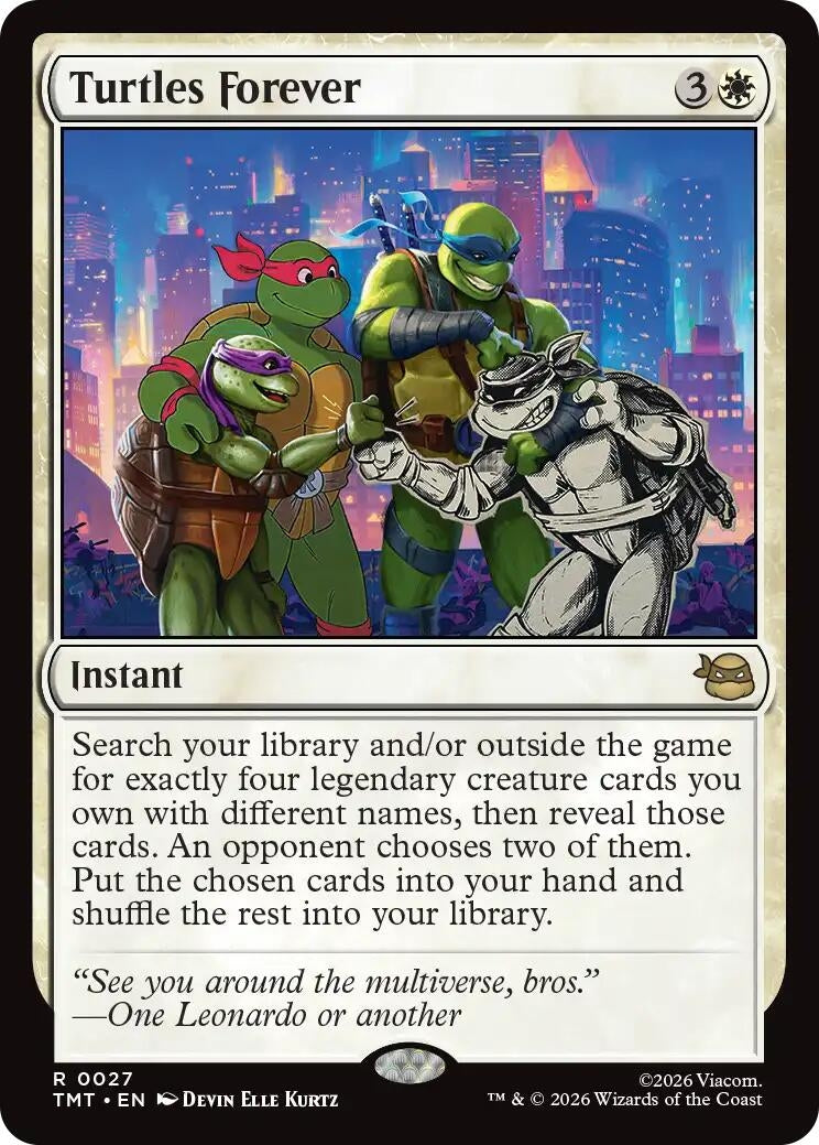 Image for Turtles Forever [27] - Magic: The Gathering
