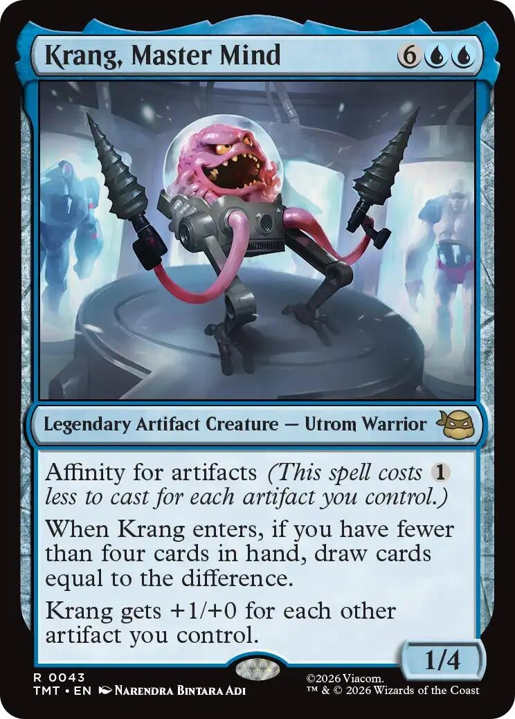 Image for Krang, Master Mind [43] - Magic: The Gathering