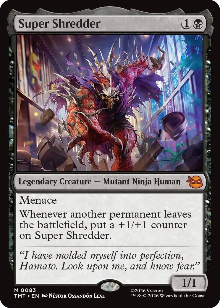 Image for Super Shredder [83] - Magic: The Gathering