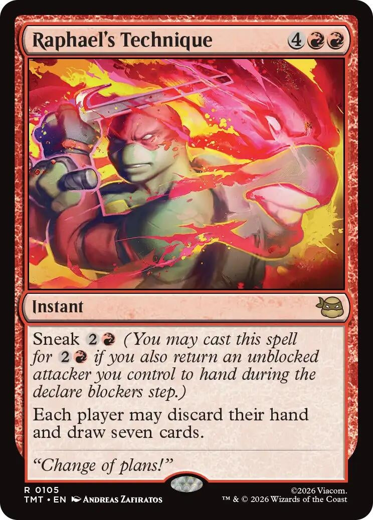 Image for Raphael's Technique [105] - Magic: The Gathering