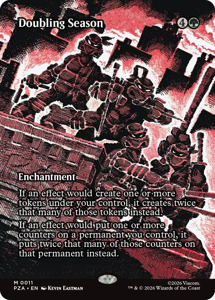 Image for Doubling Season (Borderless) [11] - Magic: The Gathering