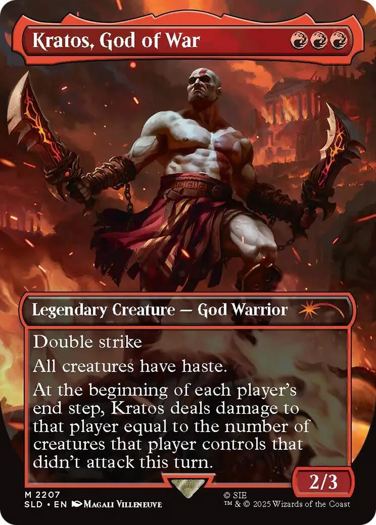 Image for Kratos, God of War [2207] - Magic: The Gathering