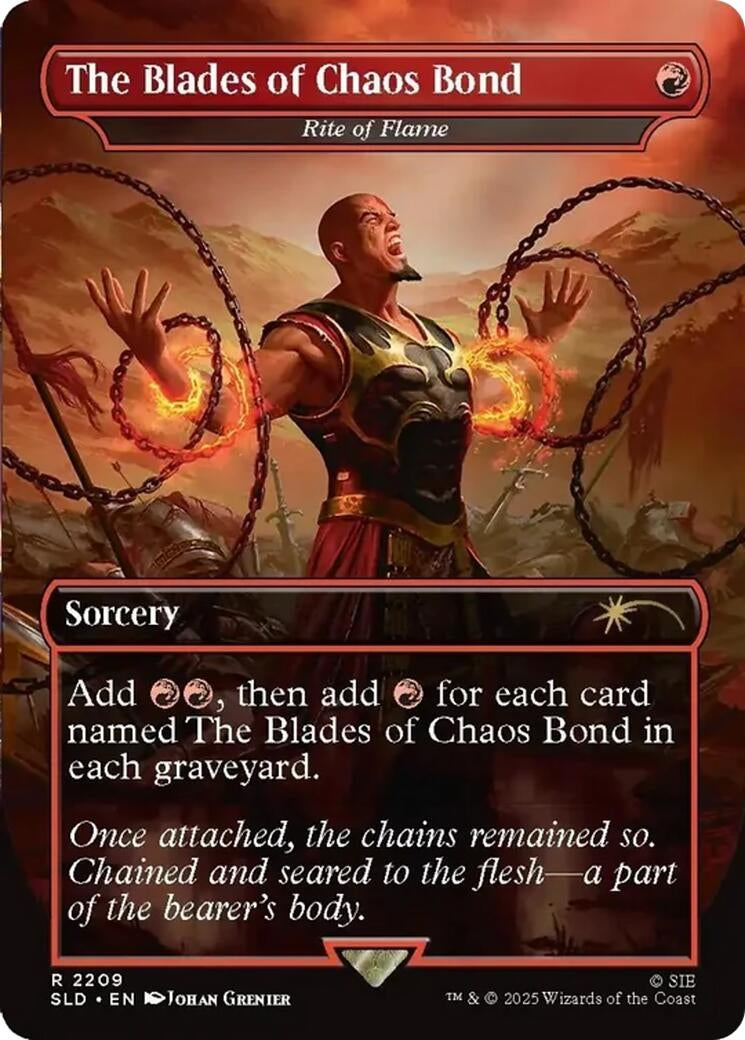 Image for The Blades of Chaos Bond - Rite of Flame [2209] - Magic: The Gathering