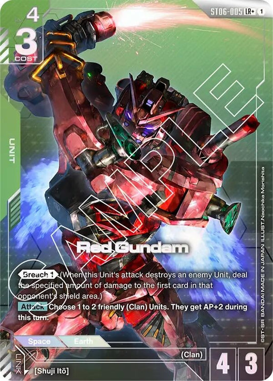 Image for Red Gundam (LR+) [ST06-005] - Gundam Card Game