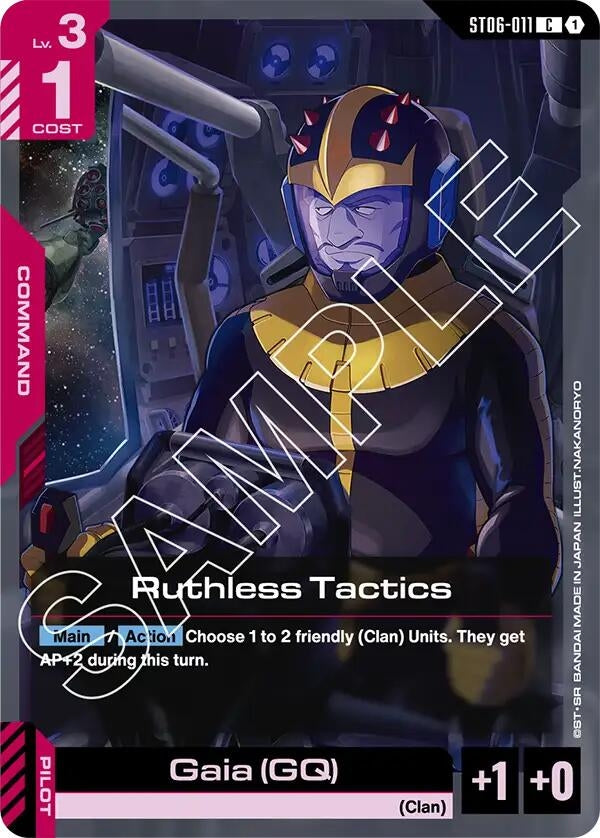 Image for Ruthless Tactics [ST06-011] - Gundam Card Game
