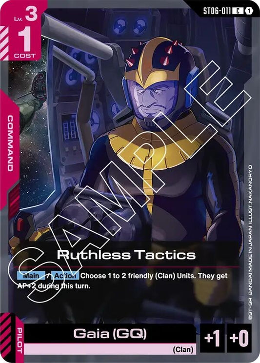 Image for Ruthless Tactics [ST06-011] - Gundam Card Game