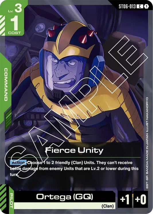 Image for Fierce Unity [ST06-013] - Gundam Card Game