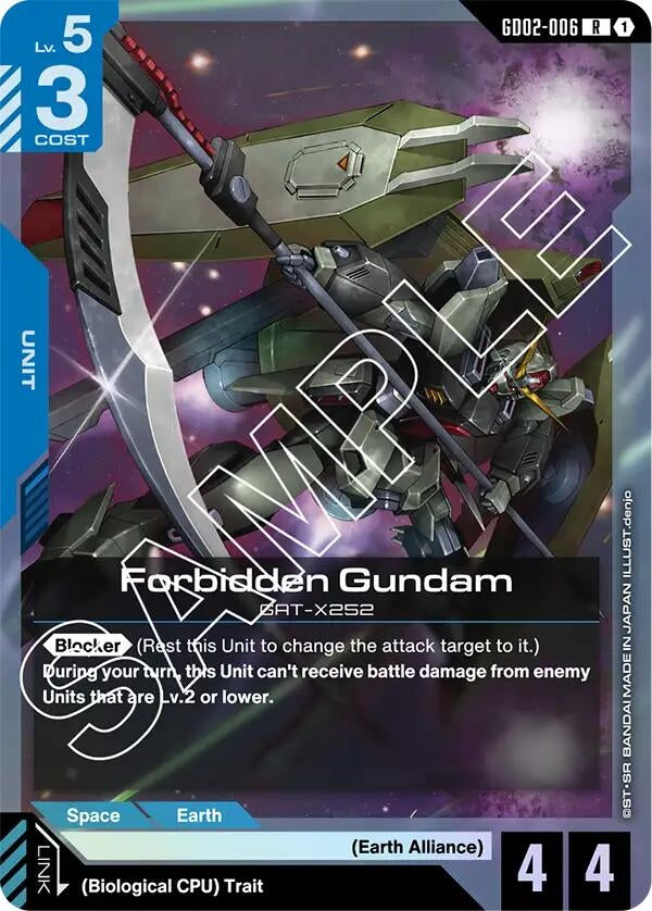 Image for Forbidden Gundam [GD02-006] - Gundam Card Game