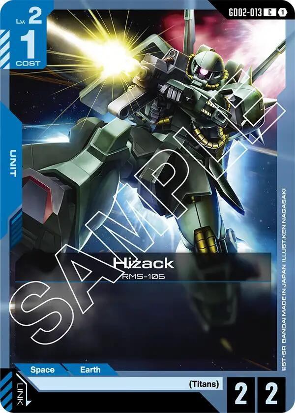 Image for Hizack [GD02-013] - Gundam Card Game