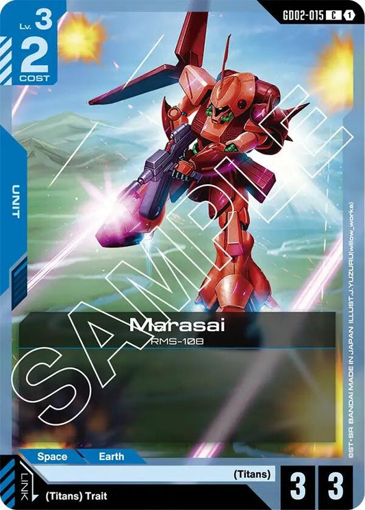 Image for Marasai [GD02-015] - Gundam Card Game