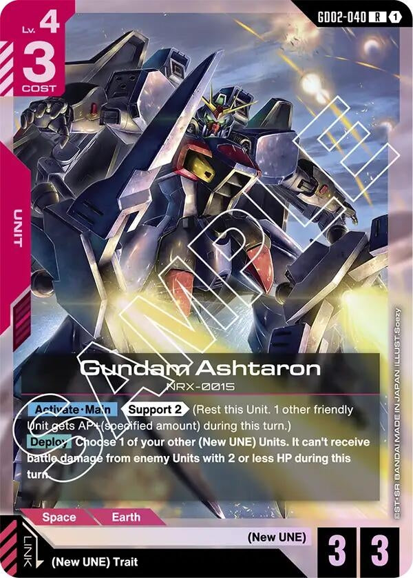 Image for Gundam Ashtaron [GD02-040] - Gundam Card Game