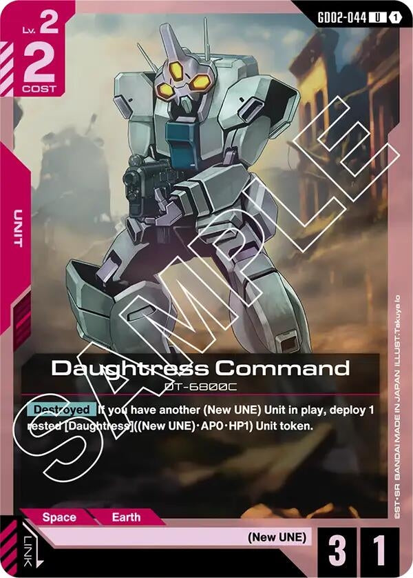 Image for Daughtress Command [GD02-044] - Gundam Card Game