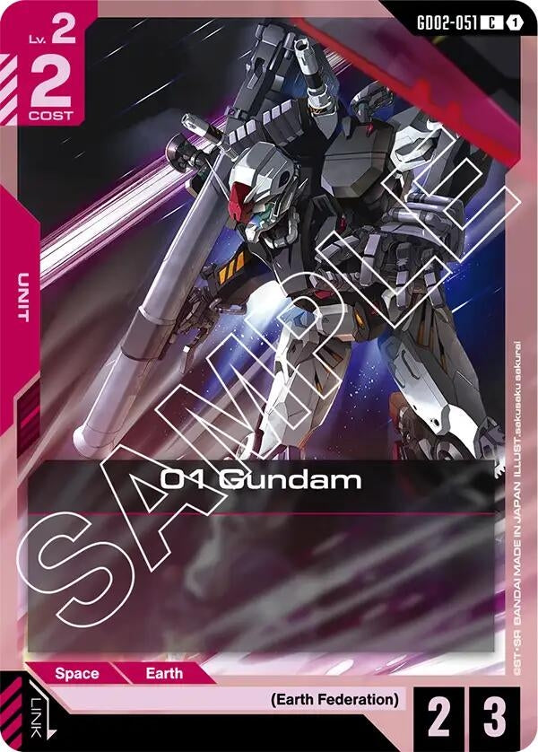 Image for 01 Gundam [GD02-051] - Gundam Card Game