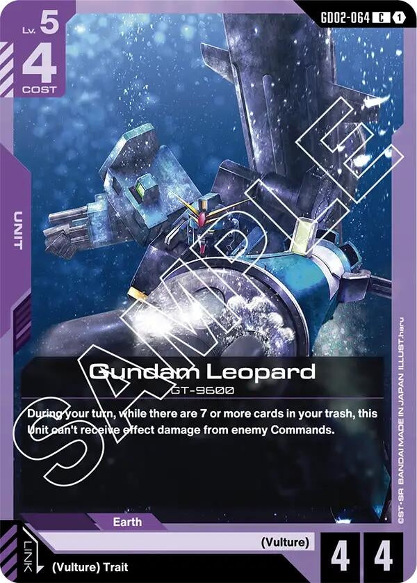 Image for Gundam Leopard (GD02-064) [GD02-064] - Gundam Card Game